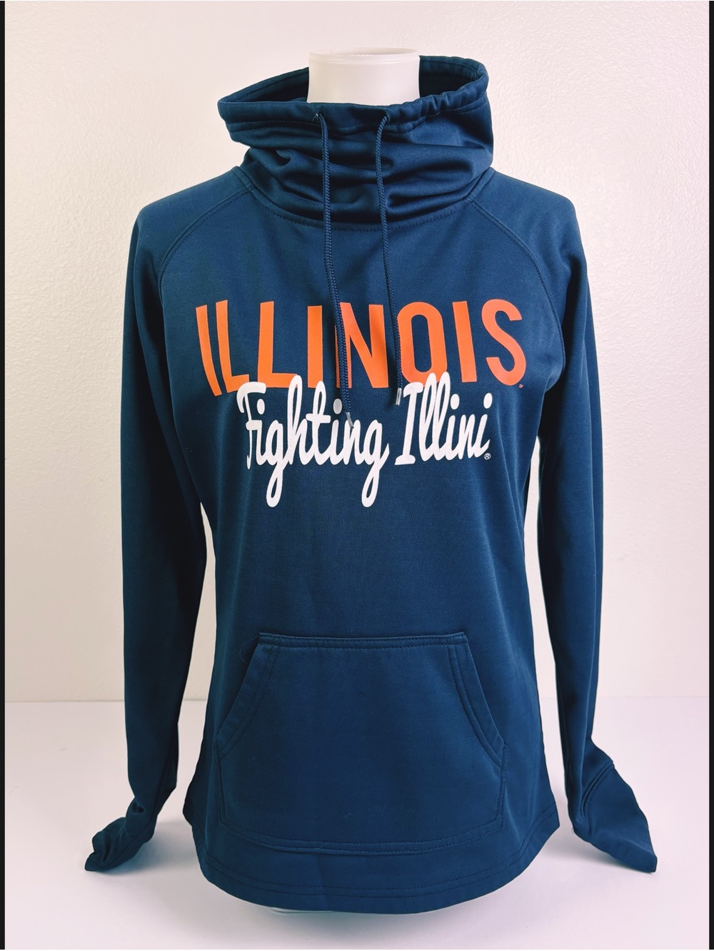 Illinois Fighting Illini Colosseum Women's M
Funnel Neck Pullover Sweatshirt